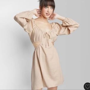 Wild fable side cutout dress